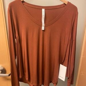 Lululemon Up for Down Long Sleeve Size 6